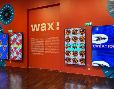 Wax-Stoff im Musée de l Homme