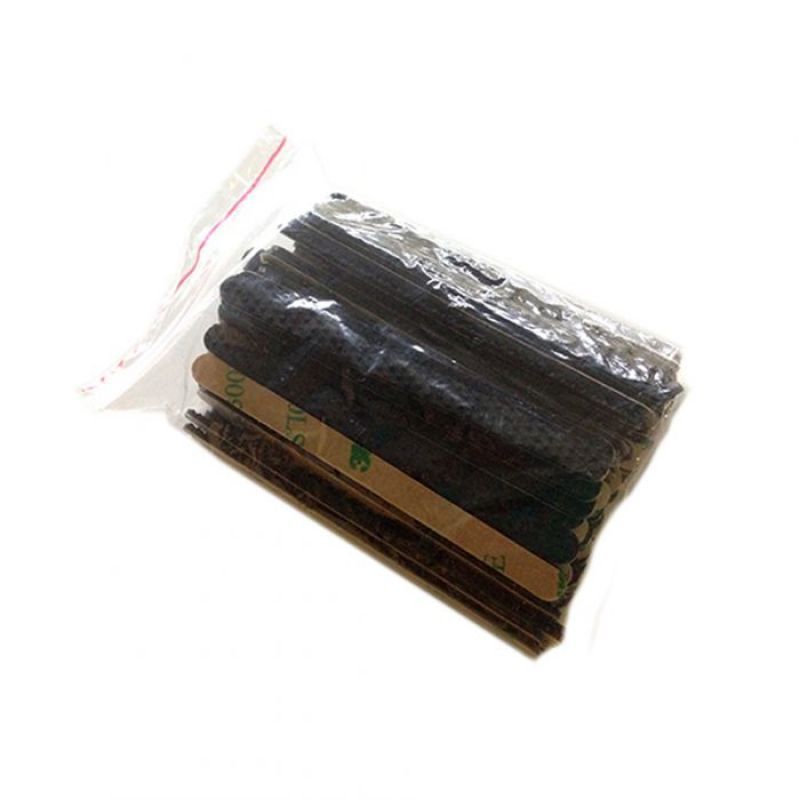 Image 1 : 100 almohadillas antideslizantes negras para ...