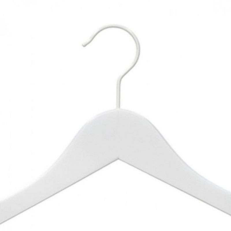 Image 1 : Weißer Kleiderbügel aus ...