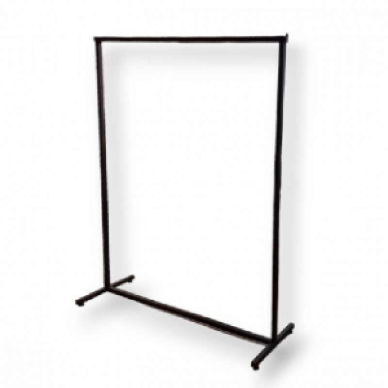 Appendiabiti nero diritto 120cmx150cm : Portants shopping