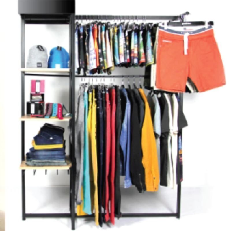 Image 3 : Expandable and modular clothes rack ...
