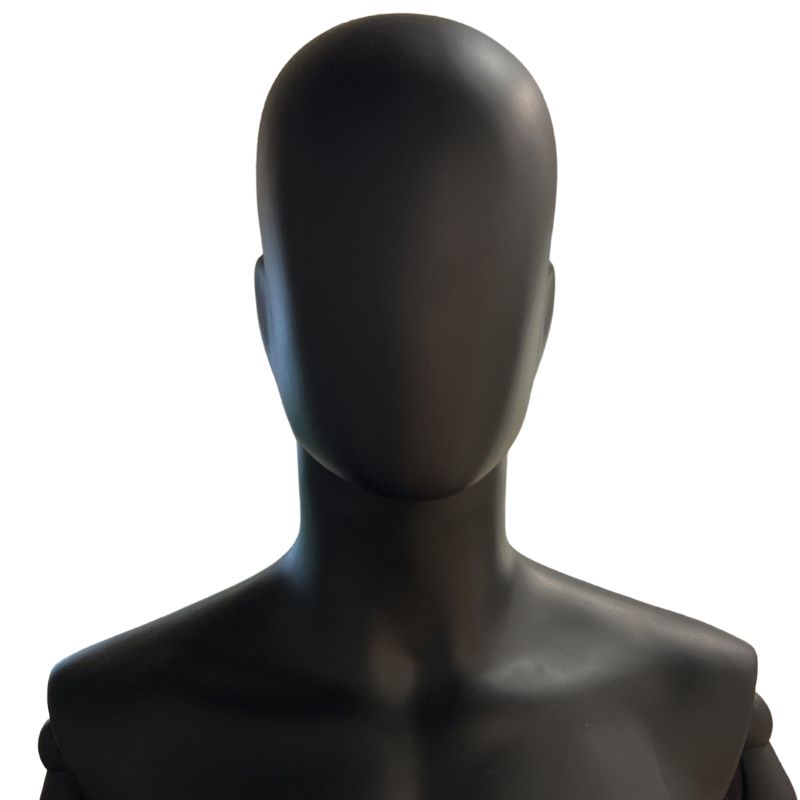 Image 5 : Medio busto de maniquí masculino ...