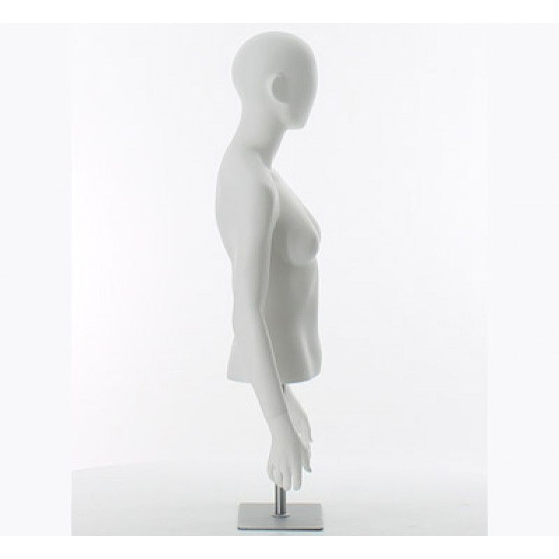 Damen Torso Mit Kopf Und Armen Weiss Farbe