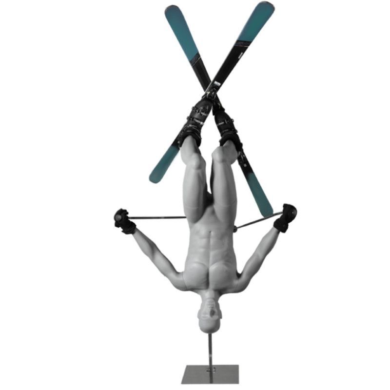 Freestyle Ski Male Mannequin : Mannequins vitrine