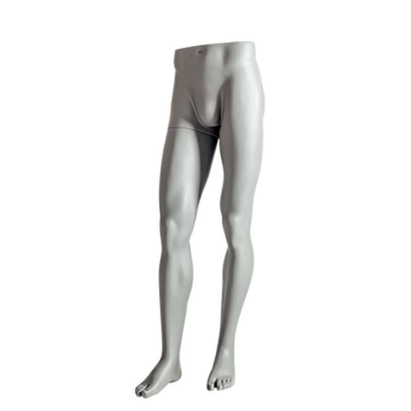 Grey male mannequin legs : Mannequins vitrine