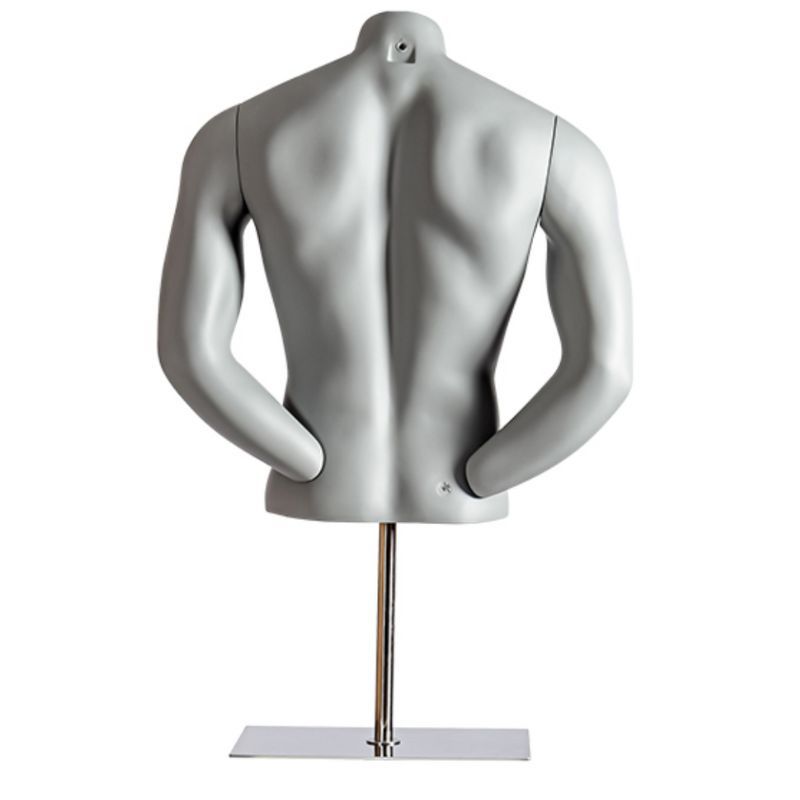 Image 1 : Sport mannequin bust grey RAL ...