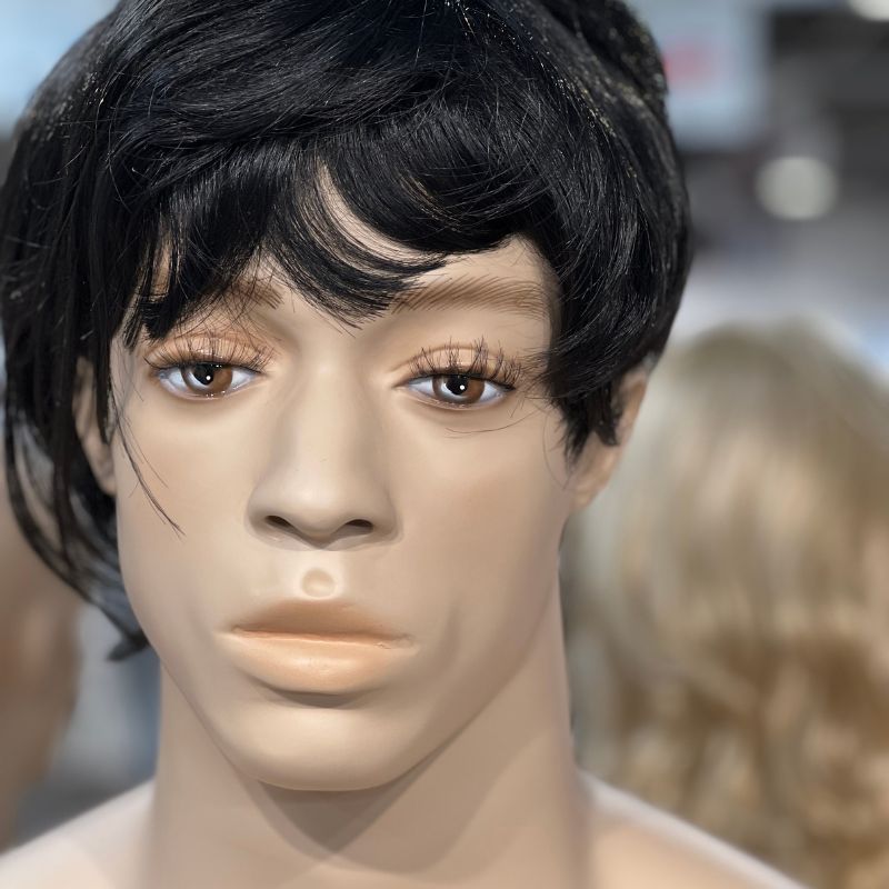 Image 6 : Realistic male mannequin without brown ...