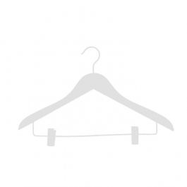 WHOLESALE HANGERS - HANGERS WITH CLIPS : 50 wooden hanger 44 cm with clips