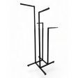 Image 2 : Adjustable clothes rack with 4 ...