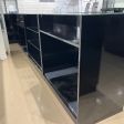 Image 4 : Black shop counter with glass ...