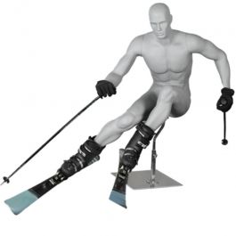 WINDOW MANNEQUINS : Carving ski male mannequin