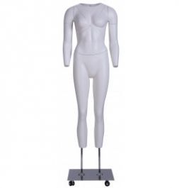 FEMALE MANNEQUINS : Ghost mannequins photoshoot white finish