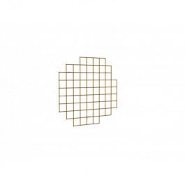 Accessory displays gold wire-mesh display - 900x900 mm Mobilier shopping