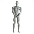 Image 0 : Male Sport Mannequin grey (RAL ...