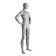 Image 2 : Mannequin homme sport gris RAL ...