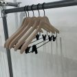 Image 4 : Set of Wooden Hangers with ...
