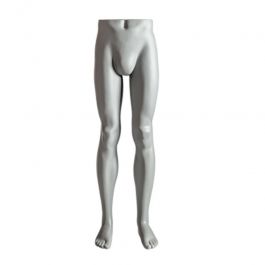 SHOPFITTING : Pair of grey mannequin legs