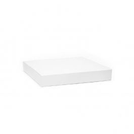 MATERIEL AGENCEMENT MAGASIN - PODIUM : Podium blanc 50 x 50 x 10cm