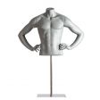 Image 0 : Sport mannequin bust - grey RAL ...