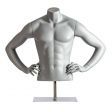 Image 1 : Sport mannequin bust - grey RAL ...